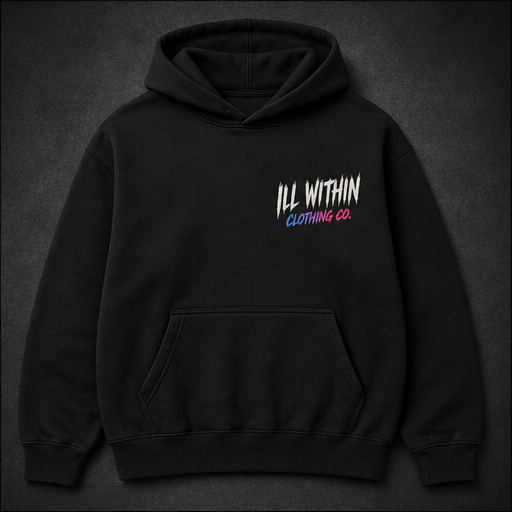 Bipolar Hoodie Front - Ill Within Clothing Co.
