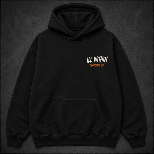 Irritability Hoodie Front - Ill Within Clothing Co.