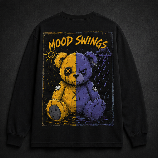 Mood Swings Long-Sleeve Back - Ill Within Clothing Co.