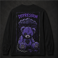 Depression Long-Sleeve Back - Ill Within Clothing Co.