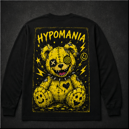 Hypomania Long-Sleeve Back - Ill Within Clothing Co.