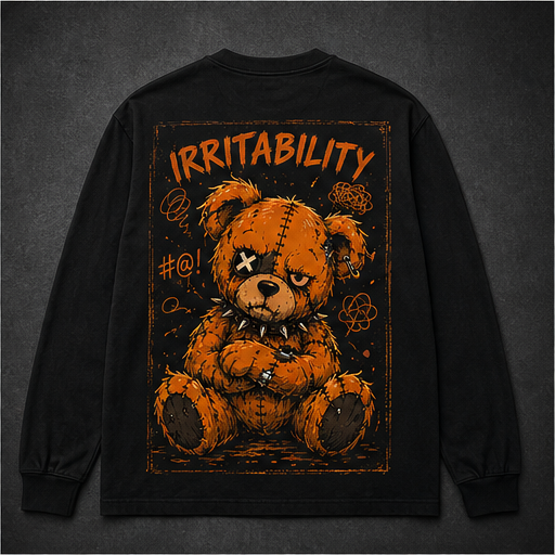 Irritability Long-Sleeve Back - Ill Within Clothing Co.