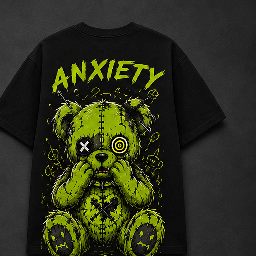 Anxiety T-Shirt Back - Ill Within Clothing Co.