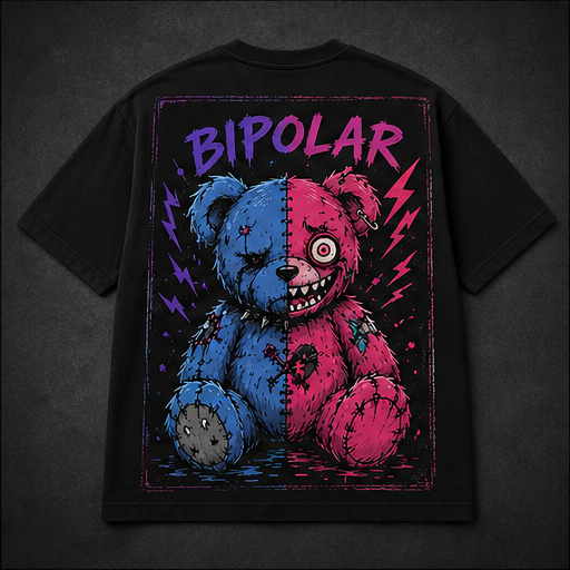 Bipolar T-Shirt Back - Ill Within Clothing Co.